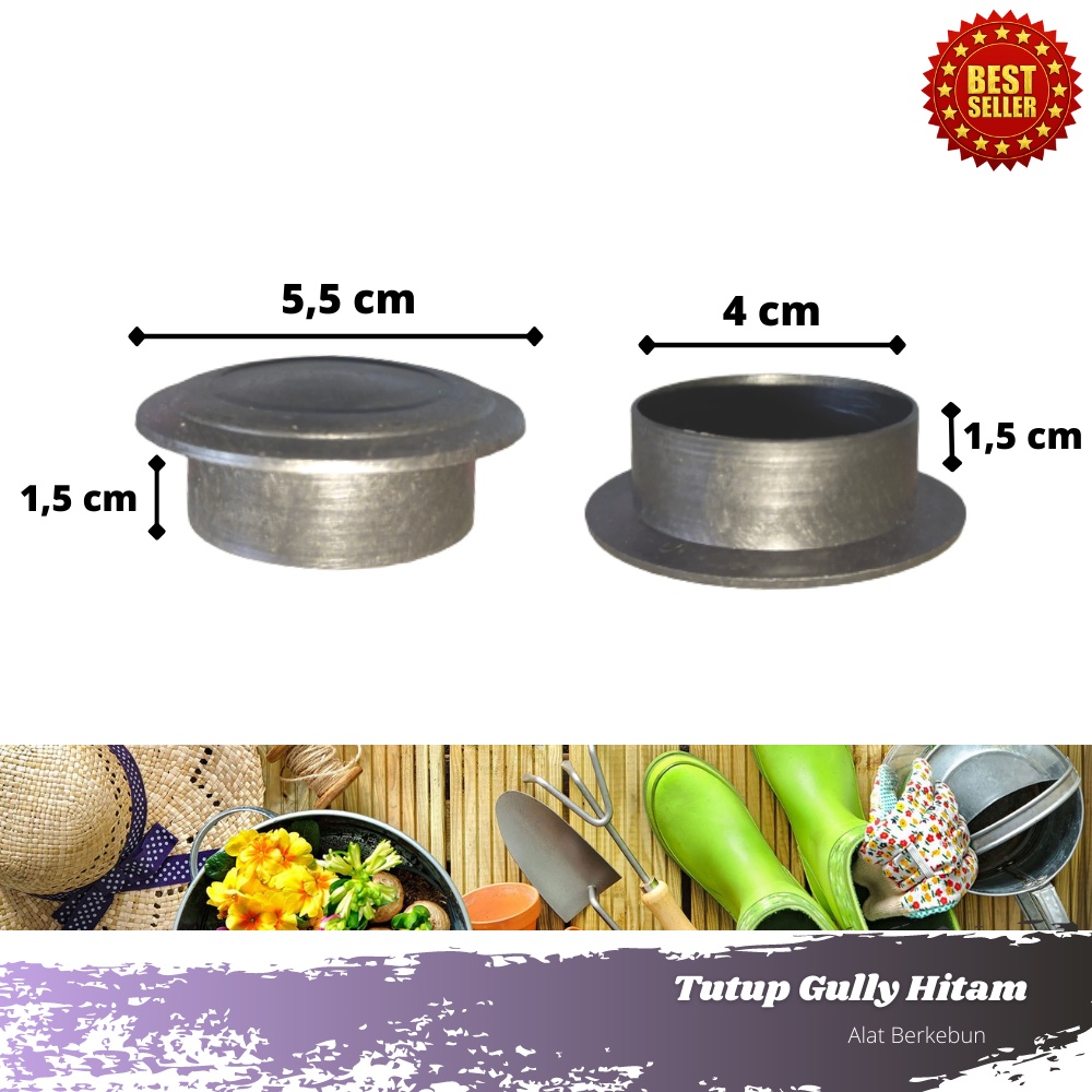 Tutup Gully Paralon Hidroponik Aquaponik