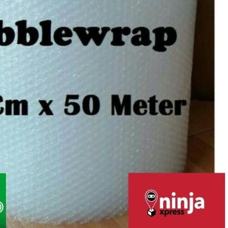 

Bubble Wrap Roll 60cm x 50 meter / 40cm x 50 Meter / 30cm x 50 Meter - HITAM, 25CM X 50 METER