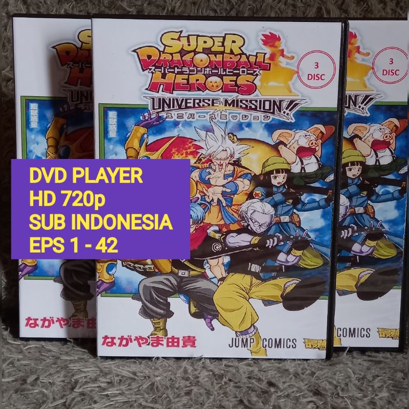 DVD Super Dragon Ball Heroes (1 - 42 Episode)
