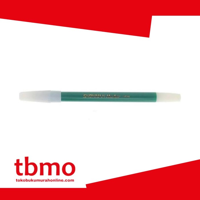 

TBMO SPIDOL SNOWMAN PW-1A HJAU / SPIDOL WARNA / ALAT TULIS