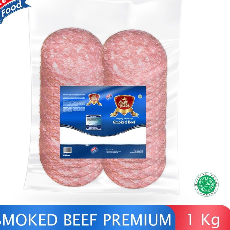 

HOT Product Villa Smoked Beef - Daging Sapi Asap Premium 1 Kg grosir