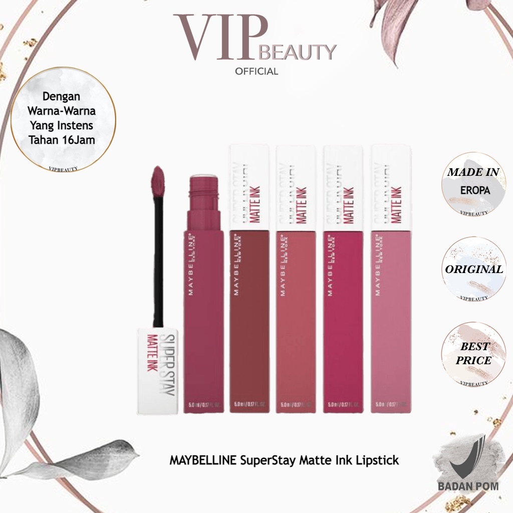 Jual Maybelline Superstay Matte Ink Liquid Matte Lipstick Shopee Indonesia