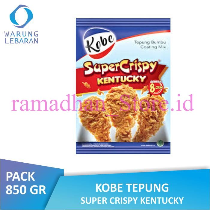 

KOBE Tepung Bumbu Kentucky Super Crispy 850gr _Ramadhan_Store.id