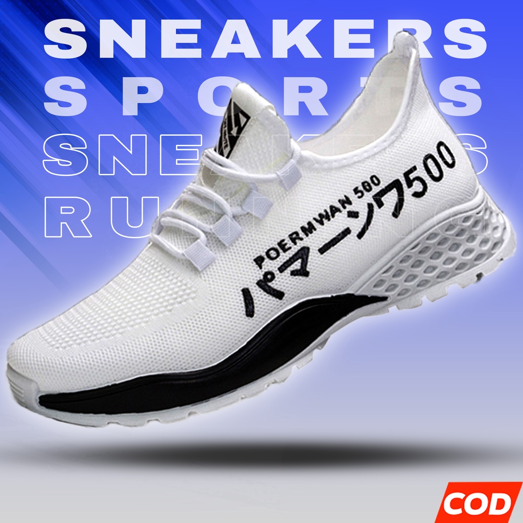 Sepatu Sneakers Pria / Sepatu Pria / Sapatu import original 100% casual fashion sapatu joging kets r