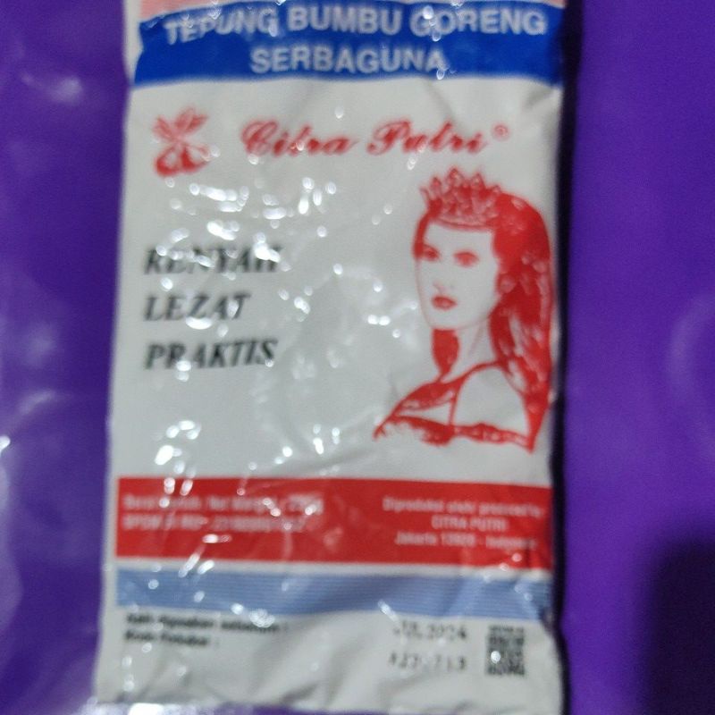 

TEPUNG BUMBU GORENG SERBAGUNA 250 GR