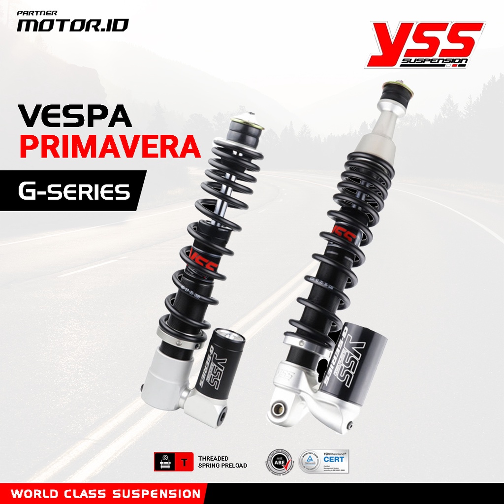 SHOCK YSS G-SERIES VESPA SPRINT PRIMAVERA 125 PRIMAVERA 150 iGET