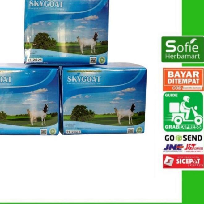 

BISA COD ✔️SKYGOAT susu kambing etawa 1 box isi 10 sachet|KD9