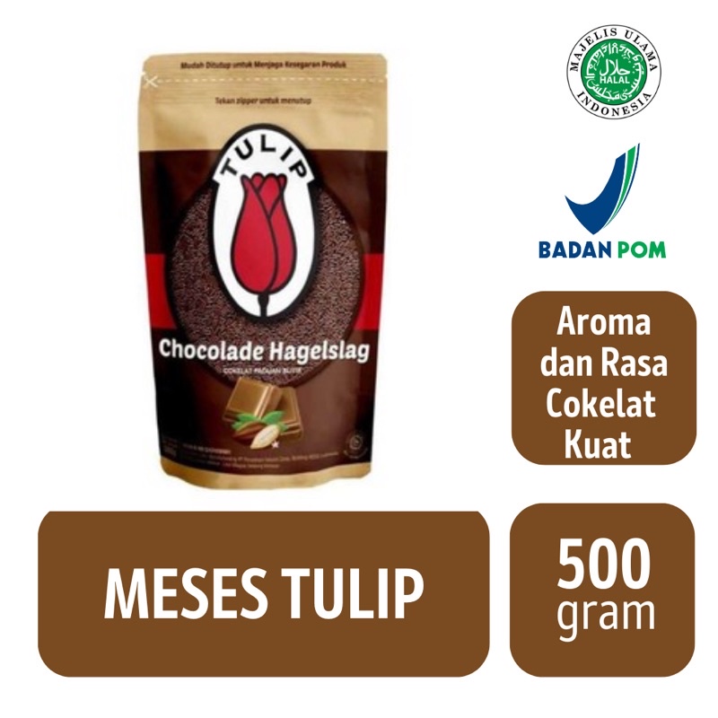 

Tulip Meses Chocolade Hagelslag / Cokelat [500gram]