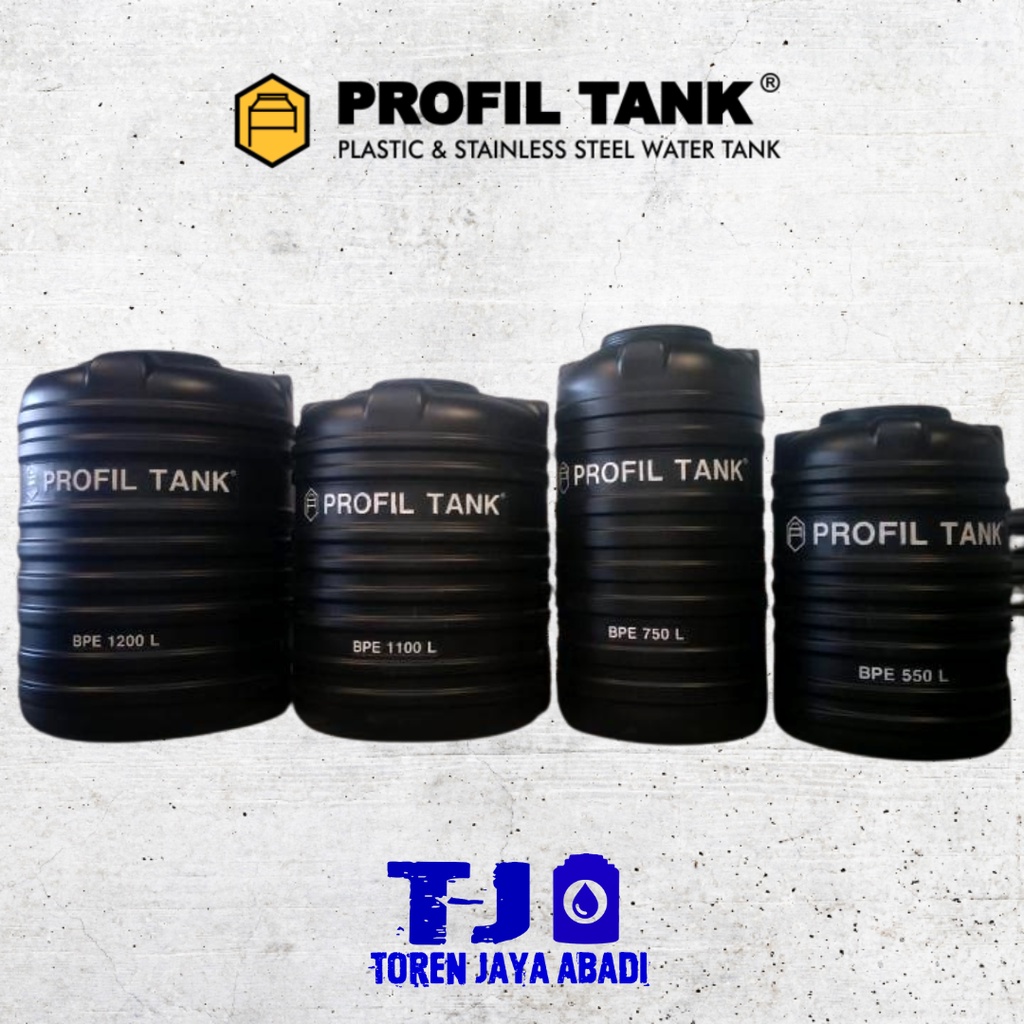 Tandon / Toren air Profiltank BPE 1200 Liter