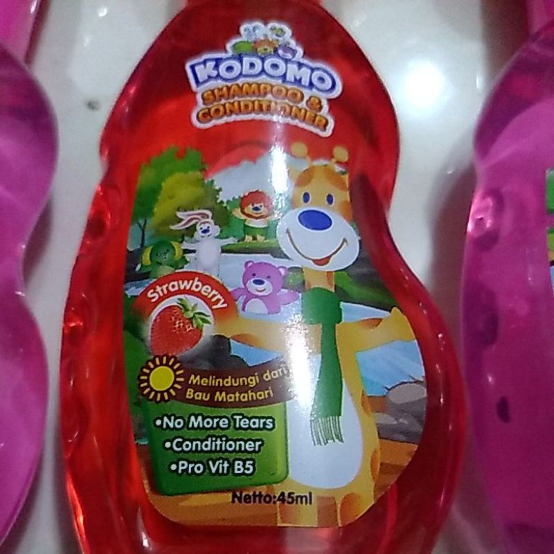 KODOMO SHAMPOO &amp; KONDITIONER 45ml 1 botol