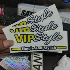 stiker VIP Style stiker motor mobil