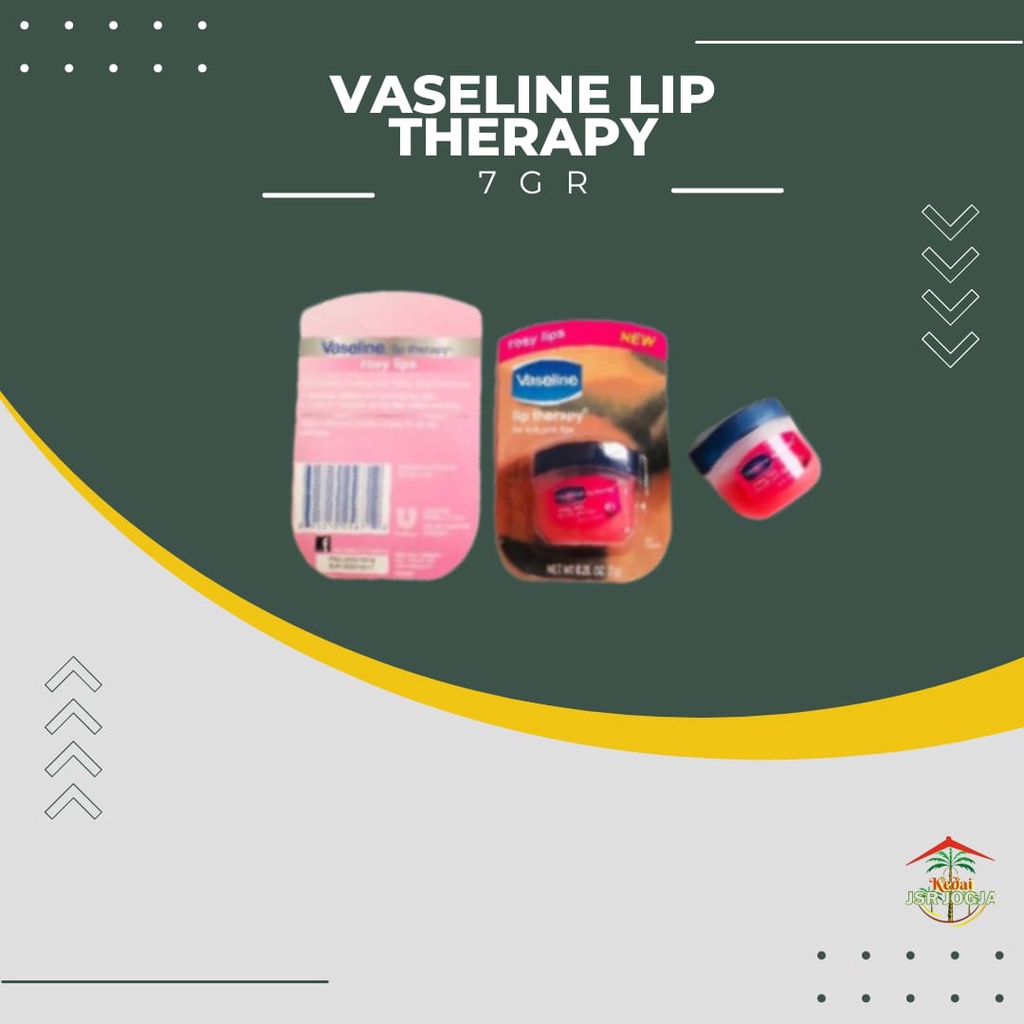 vaseline lip theraphy rosy soft pink lips 7gram