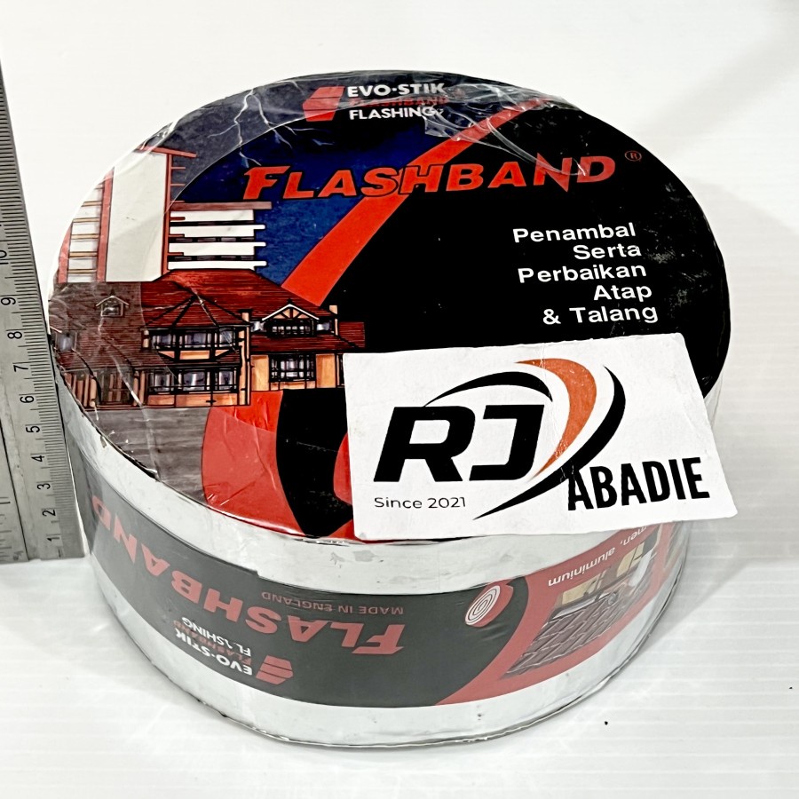 Lem Tembel Talang Lakban Penambal Penutup Atap FLASHBAND 10 Meter [1roll]