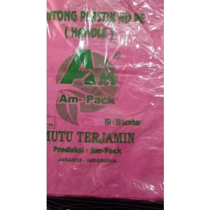 

Kantong Plastik Soft Handle Polos Uk 55/45x50