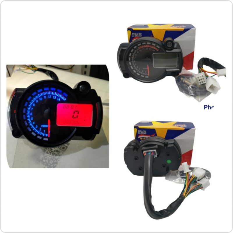 speedo meter speedo koso rx2n rx3n universal RXK CBR Ninja 150 Ninja 250 KLX CBR dll NSB55