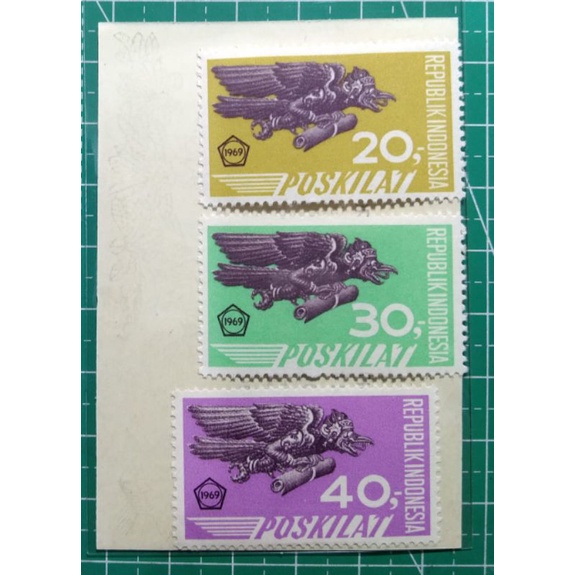 

Prangko Lawas RI Set Lengkap Pos Kilat Thn 1969