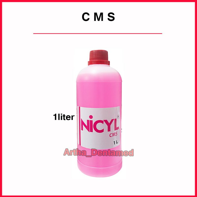 DENTAL LIQUID CMS 1 LITER DENTAL LAB GIGI PALSU MINYAK GOSOK LICIN STELON CMS