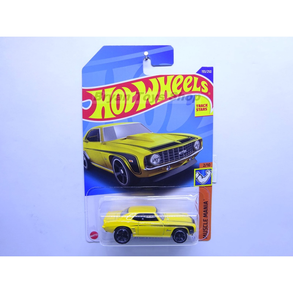 Hot Wheels 69 Copo Camaro Kuning