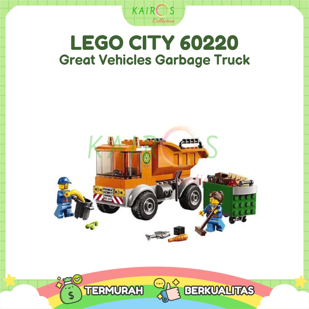 Lego City Great Vehicles Garbage Truck 60220