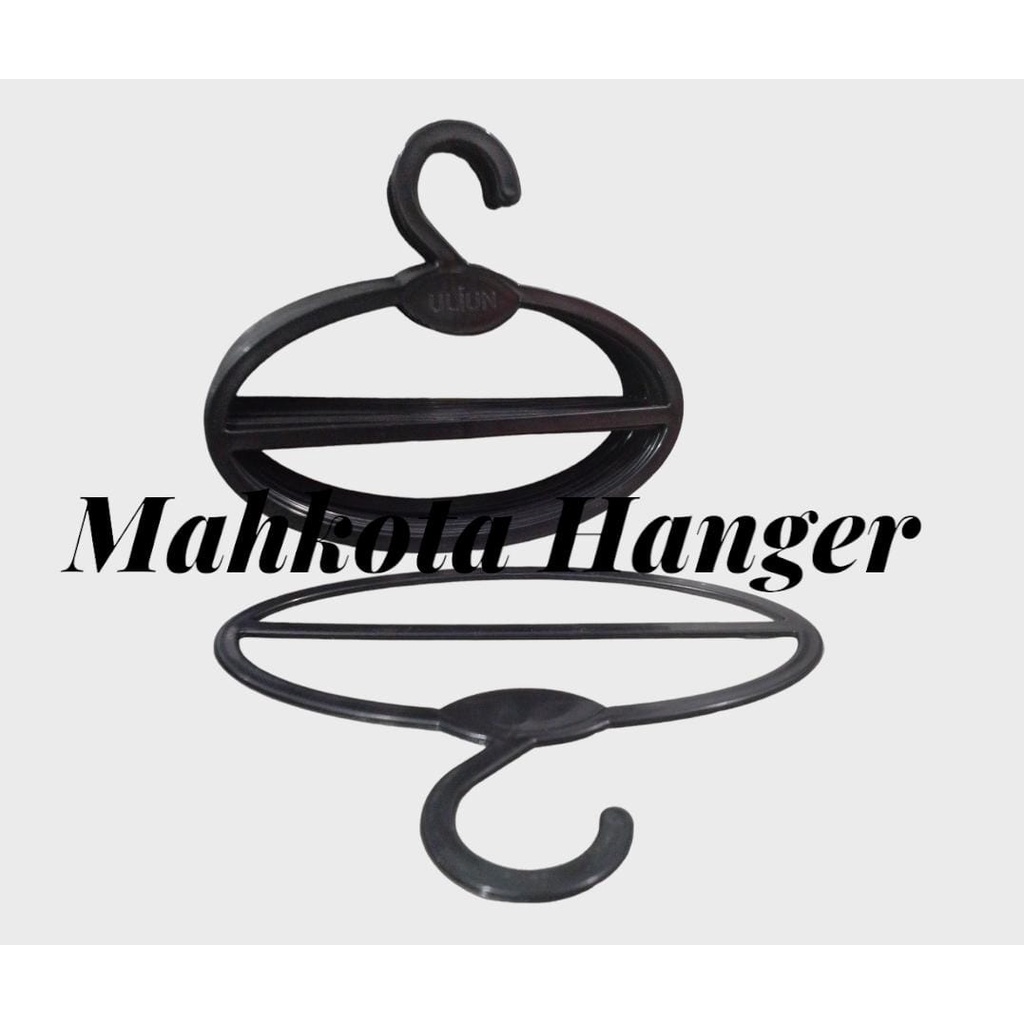 Hanger Jilbab Oval / Gantungan Syal Scarf Pashmina Bentuk