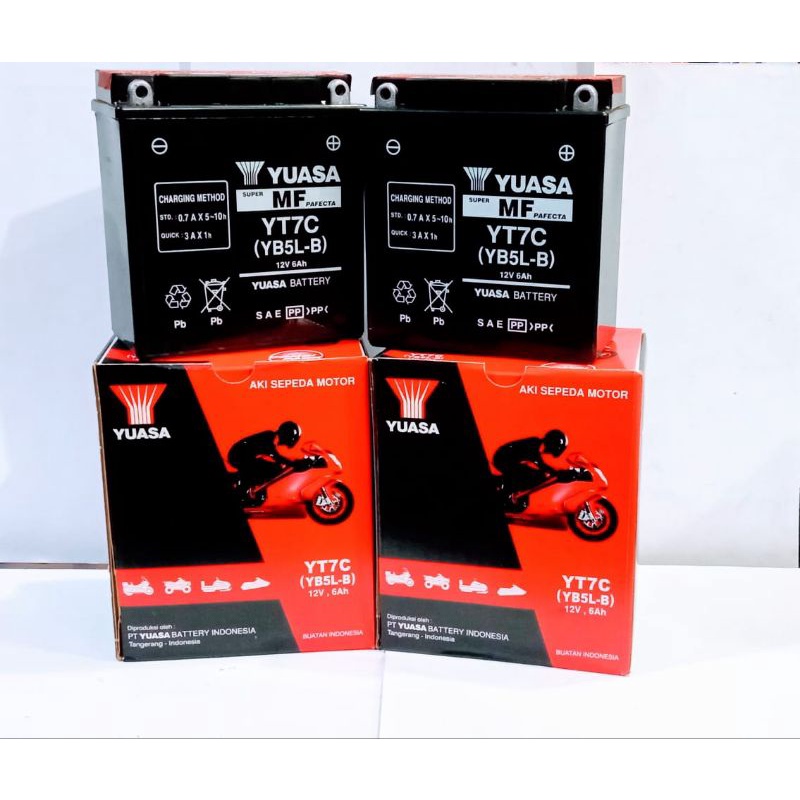 AKI KERING YUASA YT7C AKI KERING SUPRA, GRAND