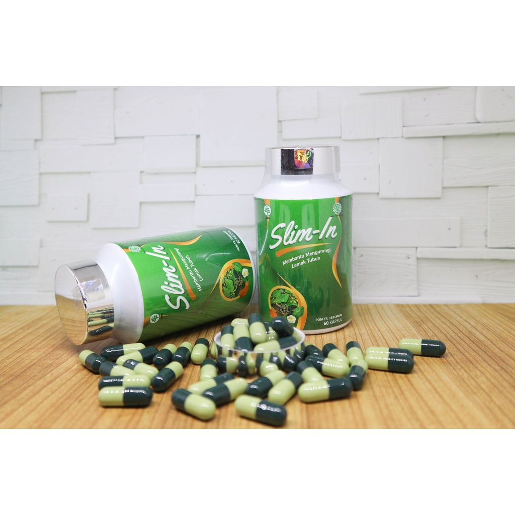 Slim-In Premium Obat Pelangsing 100% Herbal Tanpa BKO