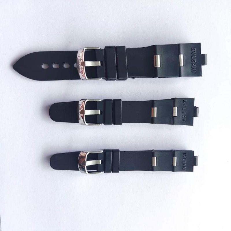 STRAP TALI JAM TANGAN BVLGARI DIAGONO AI38A TALIJAM RUBBER