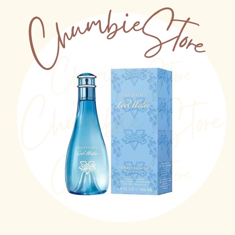 Davidoff Cool Water Street Fighter Champion Edition Woman edt 100ml