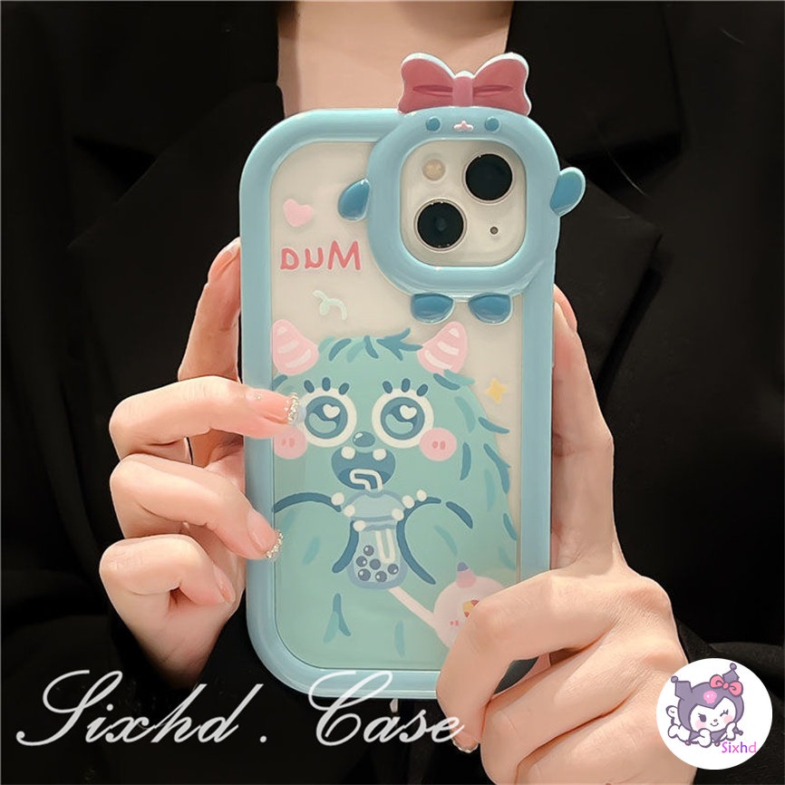 Redmi 12C 10C 10A 9T Note 12 11s 10s 11 10Pro 9A 9C A1 A1+ Xiaomi 12 11Lite Poco X3Pro NFC F3 M3 M4Pro 5G 3D Small Monster Phone Casing Couple Cute Case Monster Phone Soft Cover