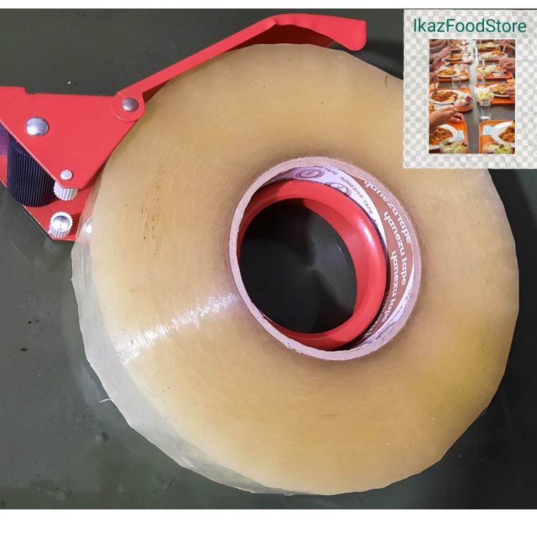 [PRODUK WRY8K] Tape cutter 450meter/500 Yard/315m, Besi Pemotong/Dispenser/tempat Lakban besar/300m,