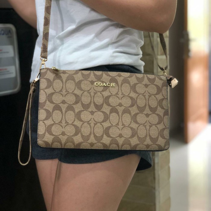 Laris tas wanita coach/lv 2 in 1 simpel
