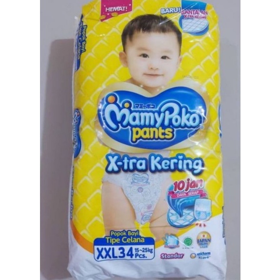 Pampers Mamy Poko XXL 34