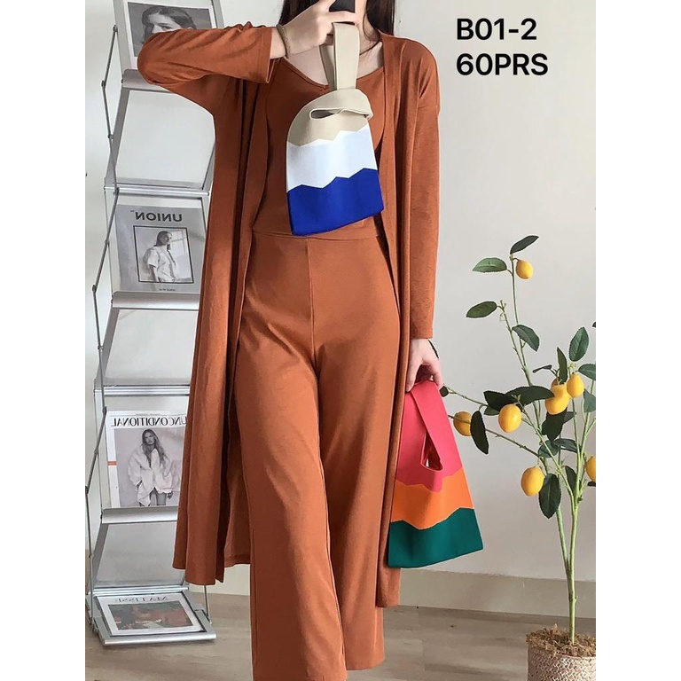 Tote Bag Mini Knitted Tas Korea Rajut Motif Tas BUFFOLLOW Bangkok Thailand Hand Bag Tebal