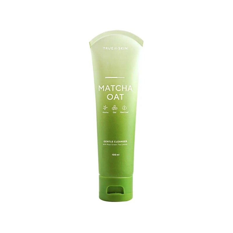 True to skin matcha oat gentle cleanser