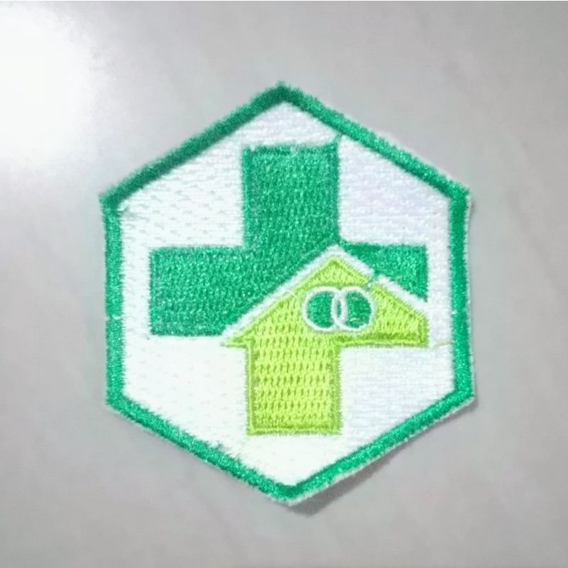 BADGE BAKTI HUSADA LOGO BAKTI HUSADA BORDIR