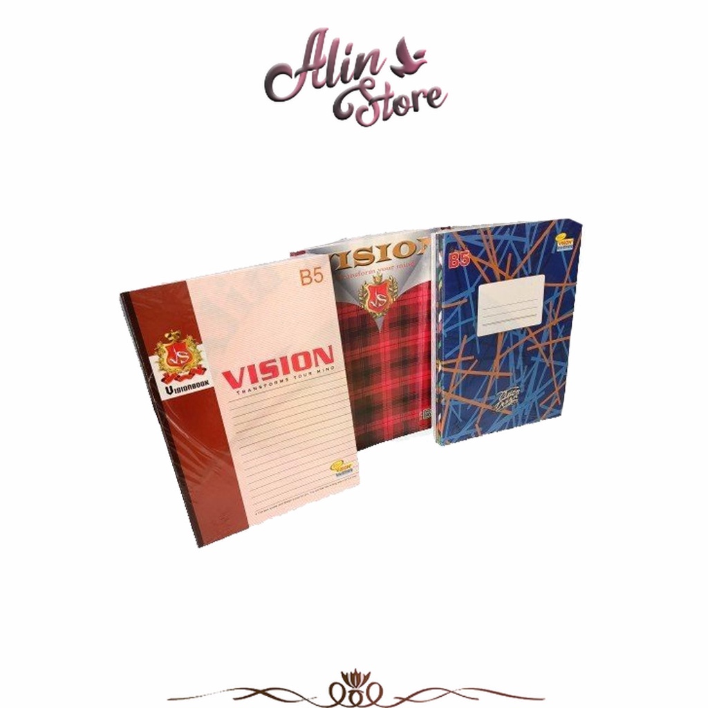

Buku Tulis Boxy B5 42 Lembar Isi 6 Pcs Vision