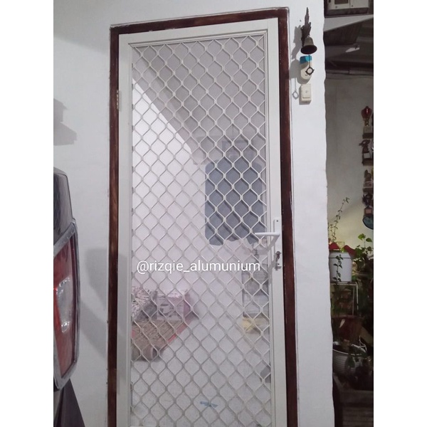 Pintu Kasa Nyamuk Aluminium/Pintu Expanda/Pintu Minimalis