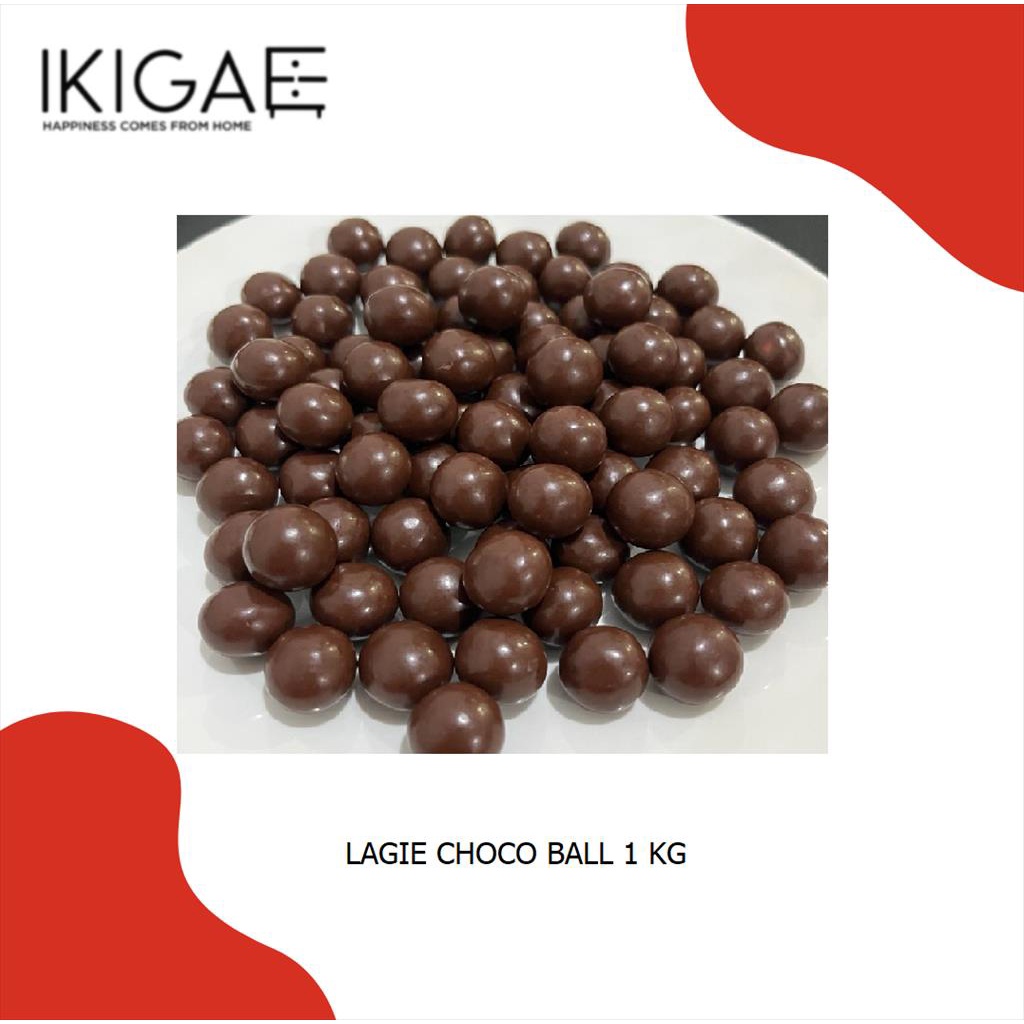 LAGIE COKLAT ISI BISKUIT /  COKLAT LAGIE / LAGIE CHOCO BALL 1 KG