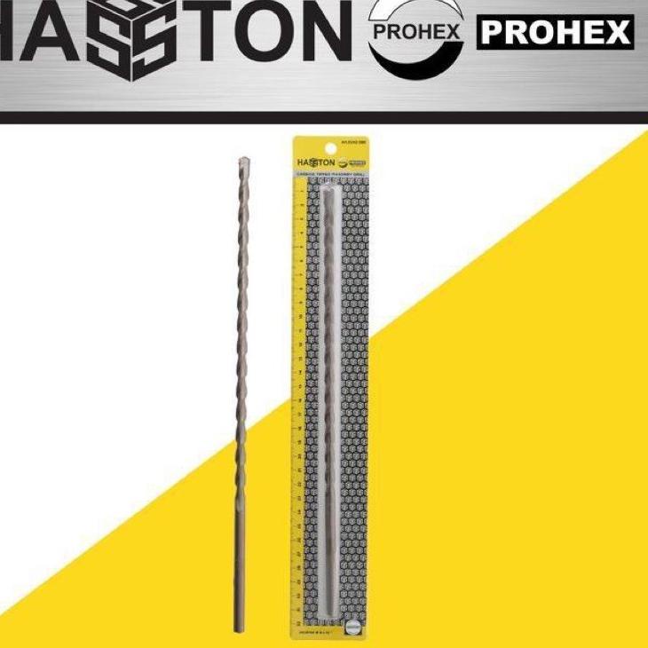 Terpercaya HASSTON PROHEX Mata Bor Beton Panjang