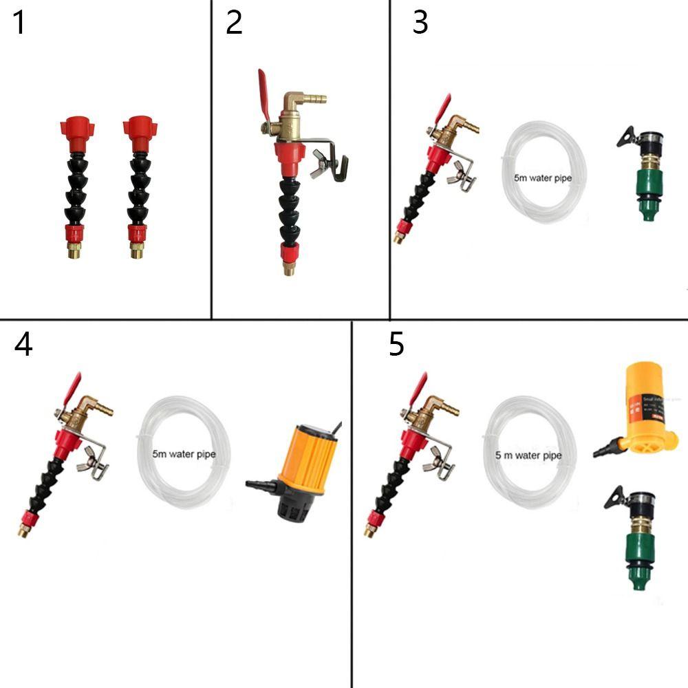 Populer Cutter Duster Water Filling Device Alat Pengisi Air Nozzle Air Umum Penutup Debu Berlekuk Power Tool Aksesoris Water Spray System