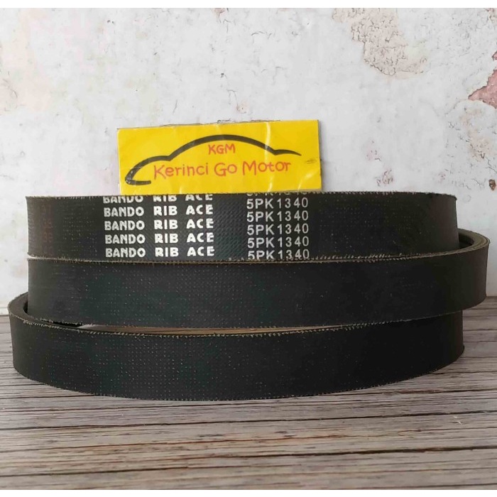 BANDO VAN BELT 5PK 1340 RIB BELT TALI KIPAS 5PK-1340 FAN BELT ALUR