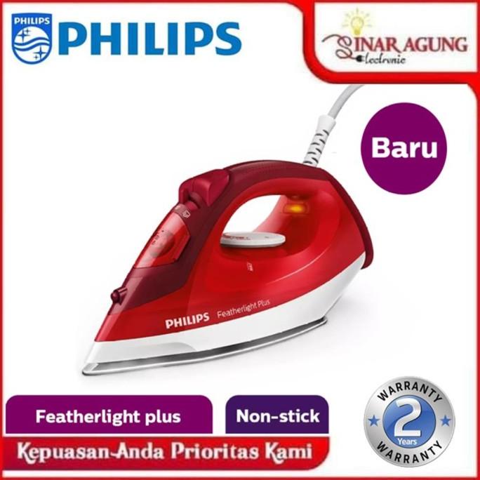 PHILIPS SETRIKA UAP GC1424 / GC 1424 / GC-1424 [GARANSI RESMI] RED
