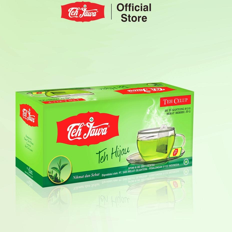 

ㅰ Teh Jawa Green Tea/Teh Hijau Celup isi 25 HARGA TERMURAH 3677 ◘