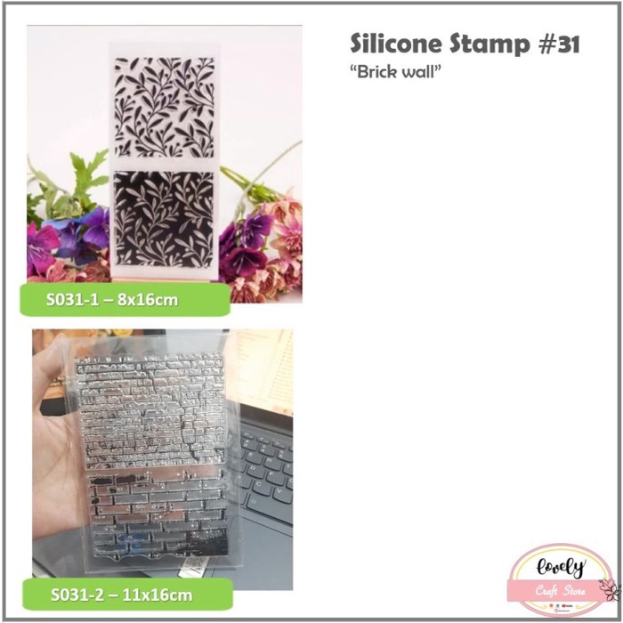 

Dijual Transparent Silicone Rubber Clear Stamp 31-Card, Art Craft, Scrapbook Berkualitas