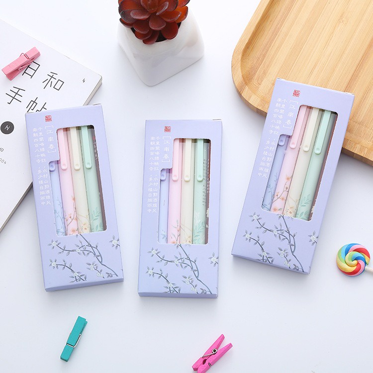 6 Pcs Pena Pulpen Cetekan Set OSM-ST0069