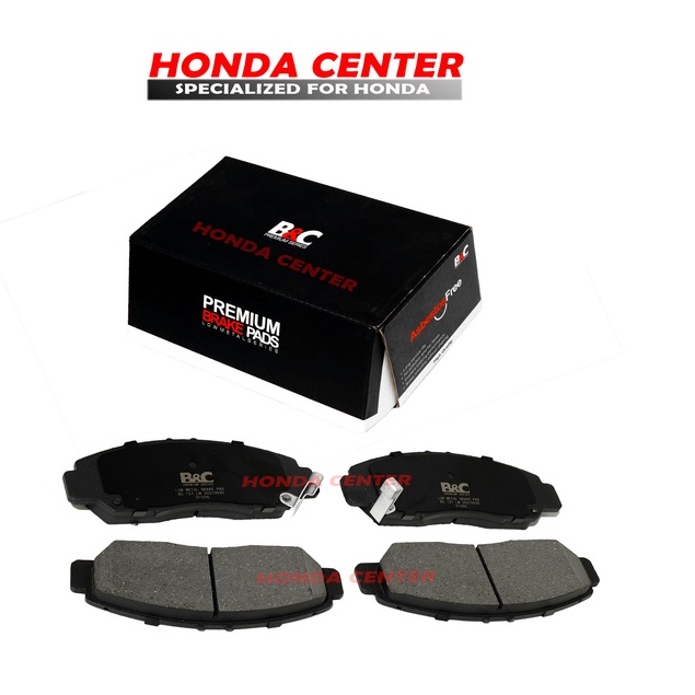 kampas rem brake pad sepatu rem depan accord cm5  cp2 2003 2004 2005 2006 2007 2008 2009 2010 2011 2012