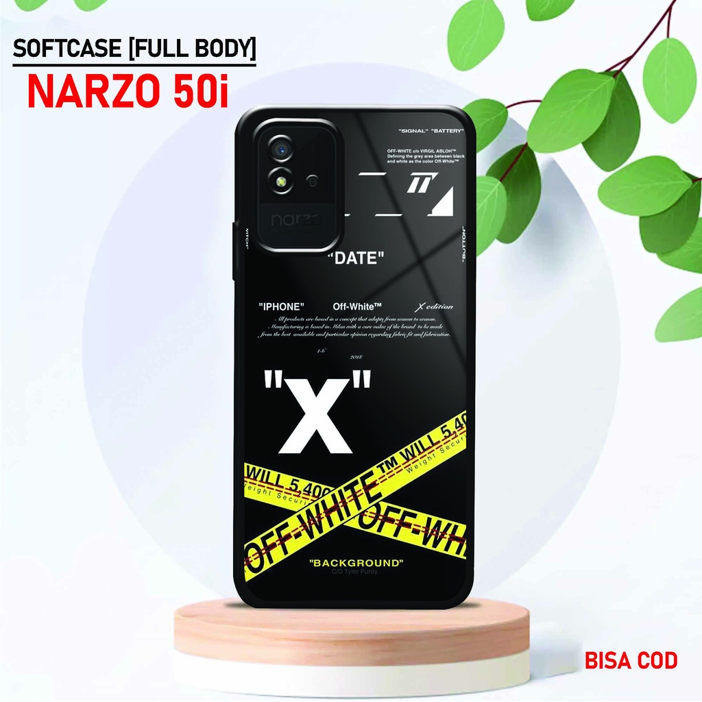 Softcase Glossy Realme Narzo 50i - Fashion Case [ UC 37 ] Realme Narzo 50i - Softcase Mengkilat Real