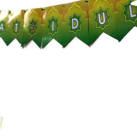 Banner Lebaran Ornament / Hiasan Idul Fitri - 5464