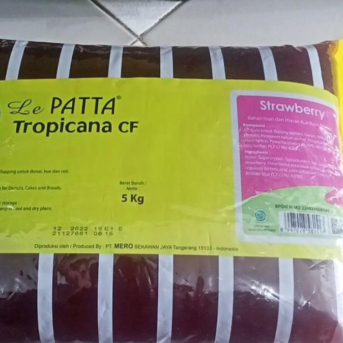 

Ayo Beli selai strawberry lepatta cf 5kg slai 1pak+