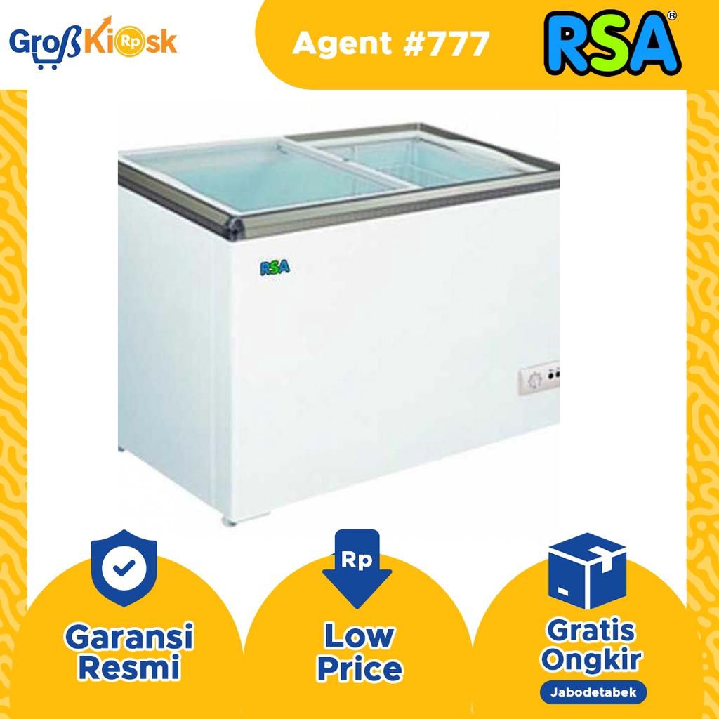 CHEST FREEZER SLIDING DOOR RSA XS 320 / XS-320